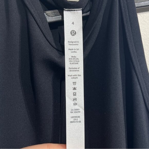 Lululemon NWT Align Hip-Length Racerback Tank Top Black - Picture 9 of 10